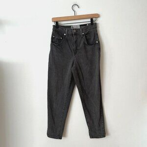 Levi's Silvertab High Waisted Mom Jeans Gray Women's Size 27